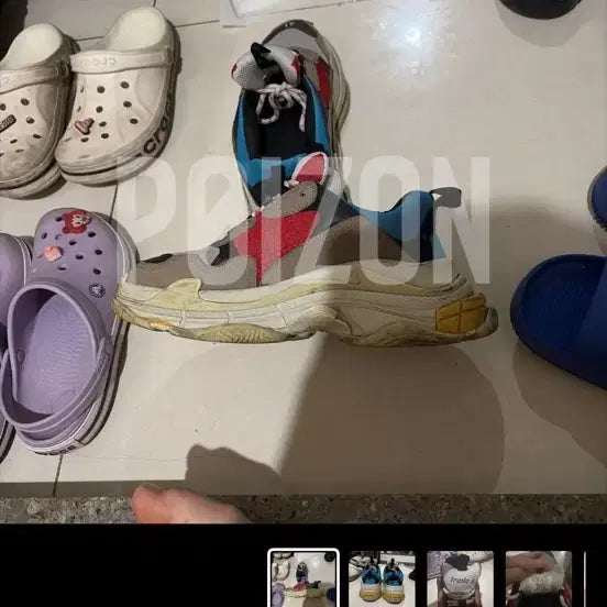[BUNJANG] Balenciaga Triple S Sneakers / 발렌시아가 트리플에스