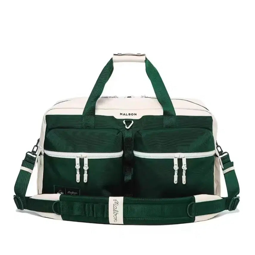 [BUNJANG] Malbon Golf Boston Bag Green / 말본 골프 보스턴백 그린