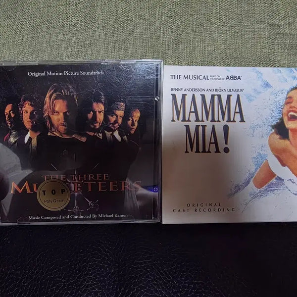 [BUNJANG] Mamma Mia & The Three Musketeers OST CD / 맘마미아, 삼총사 OST CD 팝니다.