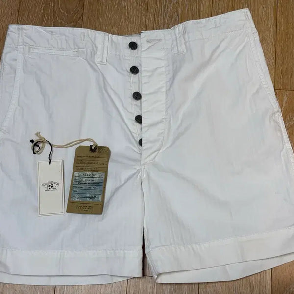 [BUNJANG] RRL Double RL HBT Field Shorts White 34 / rrl 더블알엘 hbt 필드치노 반바지 화이트 34