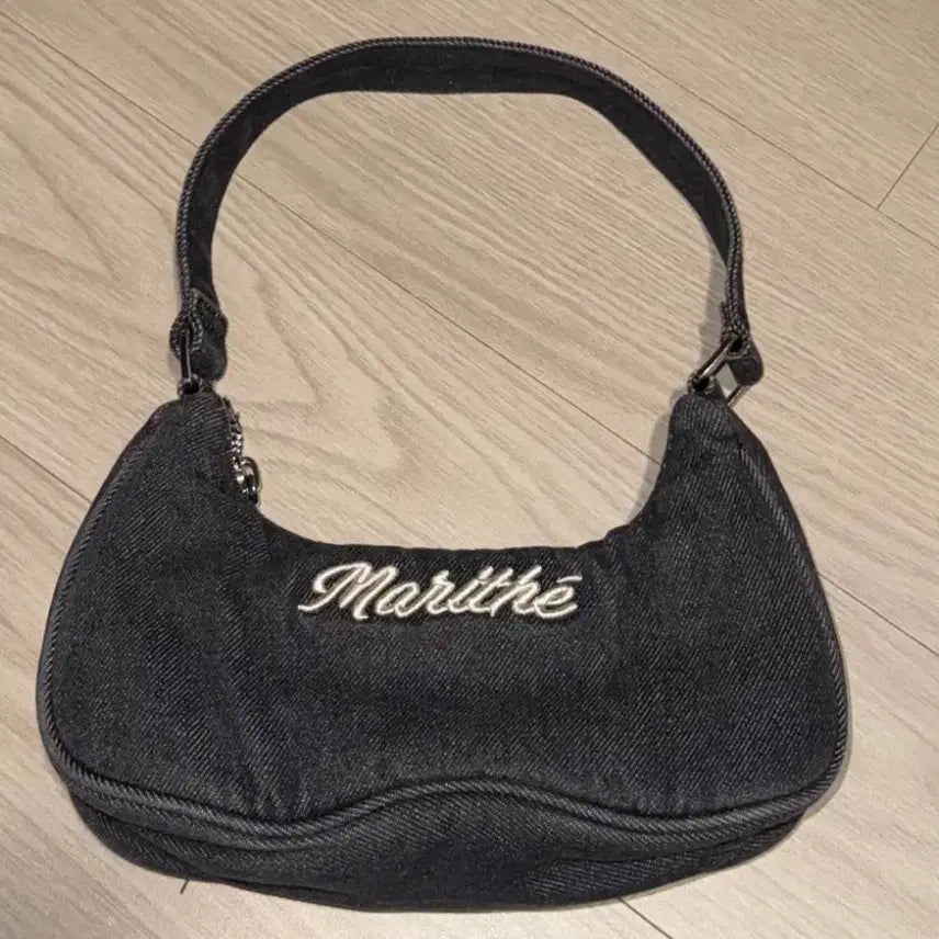 [BUNJANG] Marithe Denim Mini Shoulder Bag / 마리떼 데님 숄더뱃