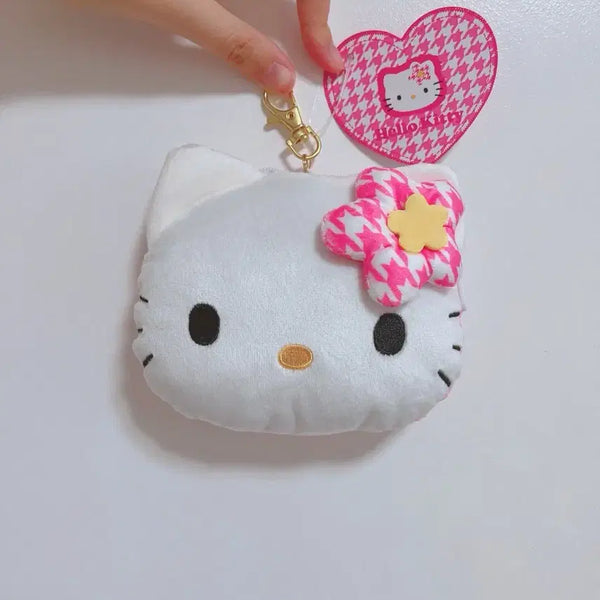 [BUNJANG] Sanrio Kitty Kawaii Hana Pass Case & Coin Purse / 최저가!새상품)키티카오하나 릴패스겸 동전지갑 산리오