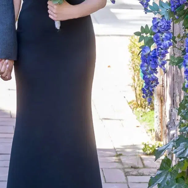 [BUNJANG] Black Wedding Dress / Second Part Dress / Wedding Shoot Dress / 블랙 웨딩드레스/2부 드레스/웨딩촬영드레스  팝니다~