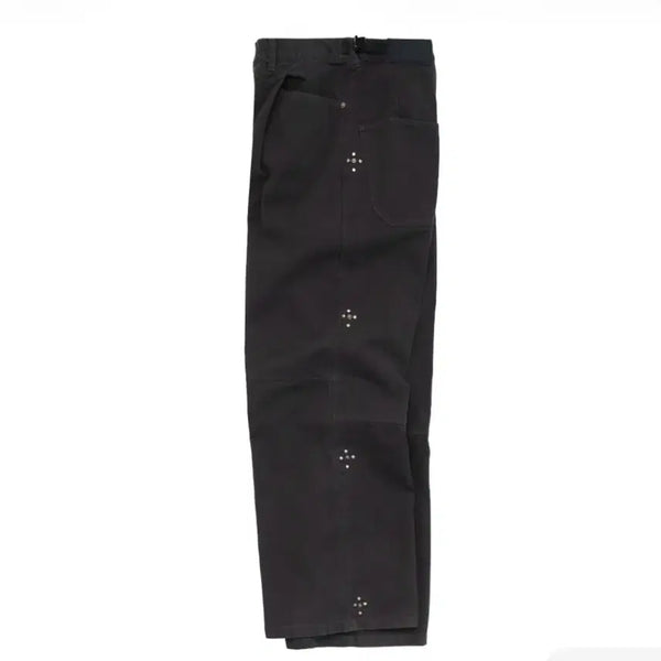 [BUNJANG] Politeru Rivet Flower Gosima Vintage Charcoal Pants / (1) 폴리테루 리벳 플라워 고시마 빈티지 차콜