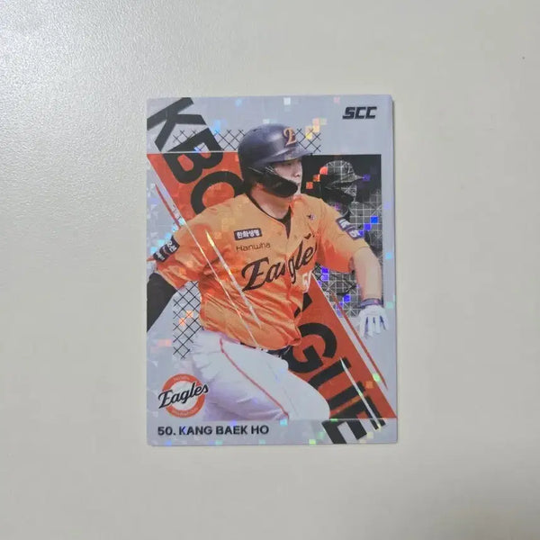[BUNJANG] KCCF KBO Hanwha Eagles Kang Baek-ho Card / KCCF KBO카드 한화이글스 강백호 스포티
