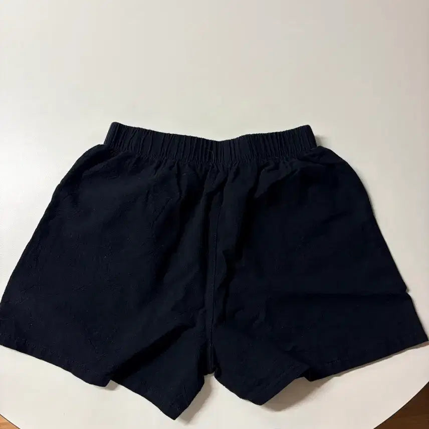 [BUNJANG] Black Cotton Summer Shorts / 여름 반바지 블랙 면
