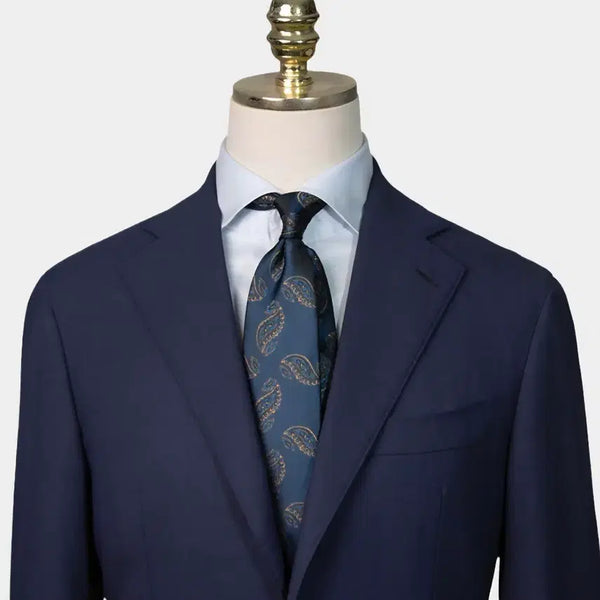 [BUNJANG] Manogram Silk Paisley Tie / 매너그램 실크 페이즐리 넥타이
