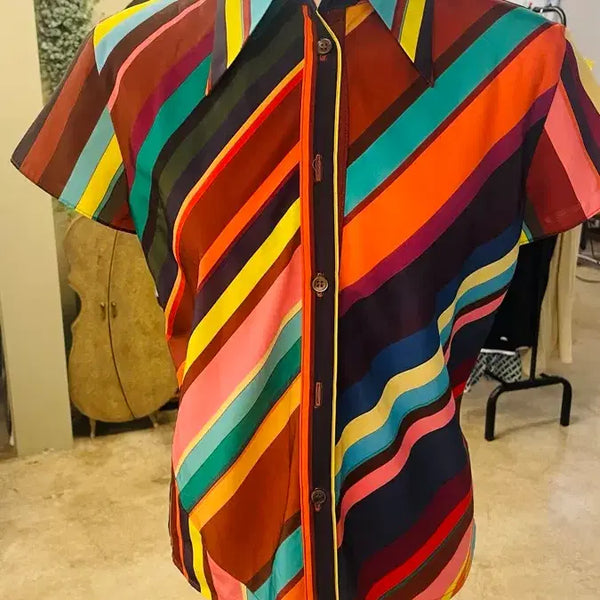 [BUNJANG] Vintage Stripe Shirt / 빈티지스트라이프셔츠