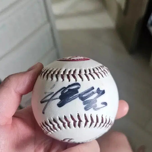 [BUNJANG] Kiwoom Heroes Signed Logo Ball (Choi Won-tae) / 키움 히어로즈 로고볼(최원태싸인)판매