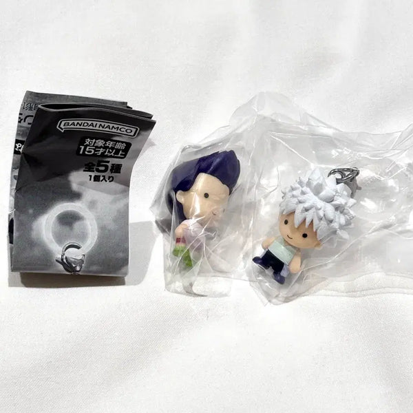 [BUNJANG] Hunter x Hunter Greed Island MJ Sign Killua Laser Keychain / 헌터헌터 그리드아일랜드 G.I 메지루시 가챠 키르아 레이저 키링