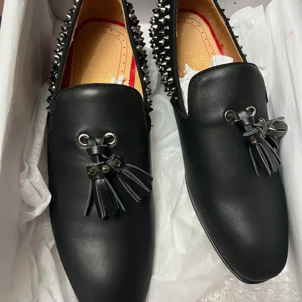 [BUNJANG] Christian Louboutin Tassel Mules / 크리스찬루부탱 구두