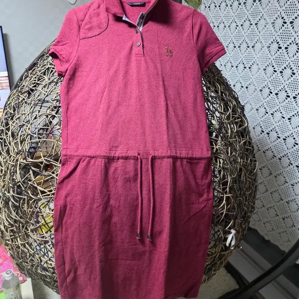 [BUNJANG] Hazzys Women's Collar Dress / 헤지스 여성 카라 원피스