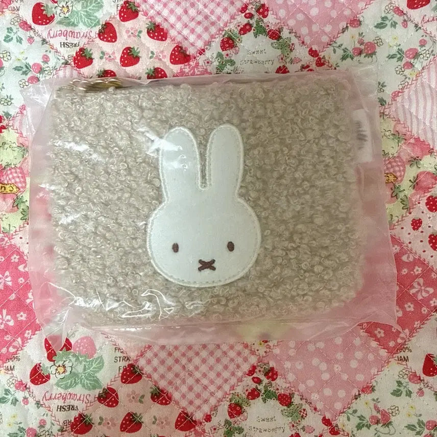 [BUNJANG] Miffy Mini Pouch Beige / 미피 미니 베이지 파우치