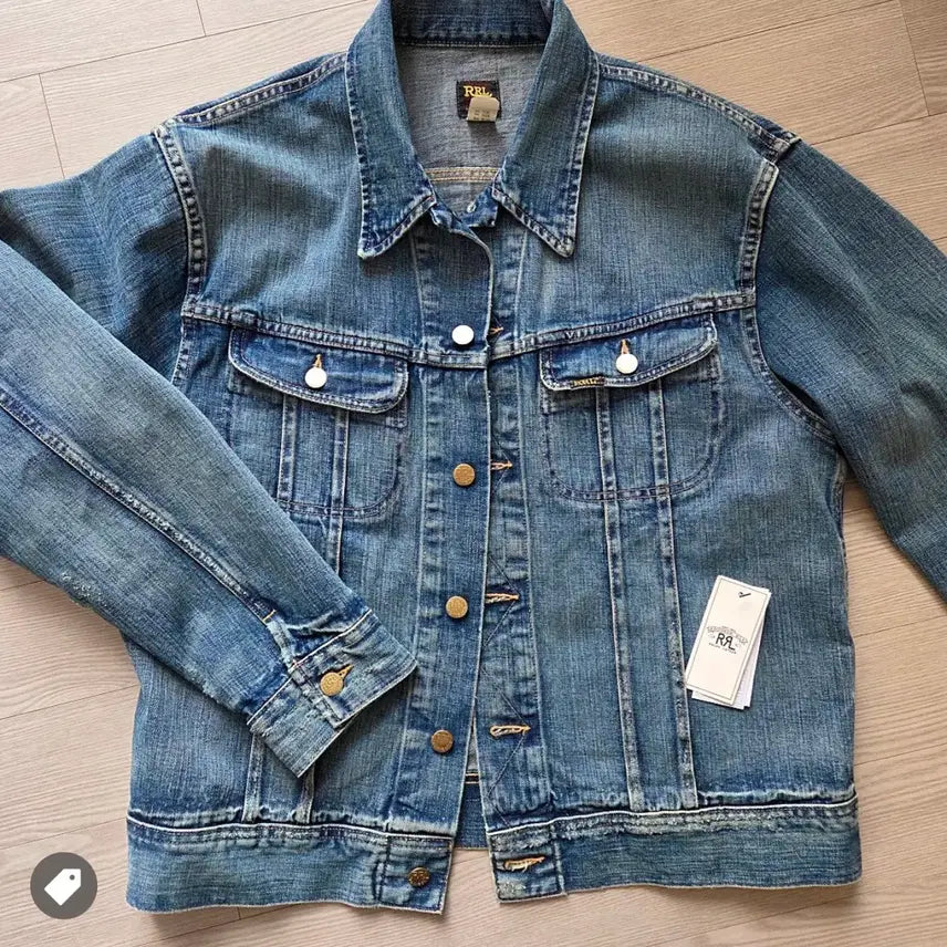 [BUNJANG] RRL Indigo Denim Jacket Leland Wash, Size L / 더블알엘 RRL 인디고 데님 자켓 릴랜드 워시 L사이즈