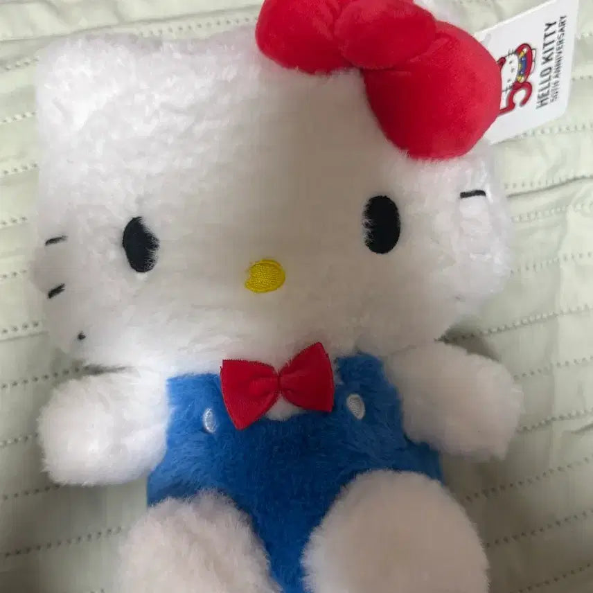[BUNJANG] 50th Anniversary Fluffy Kitty Plush New Item / 추석할인이벤트)50주년 복실 키티 인형 새상품