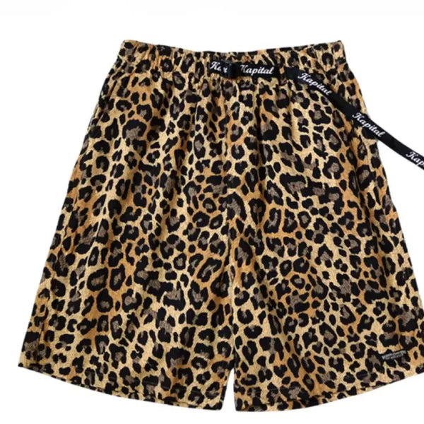 [BUNJANG] Kapital Leopard Print Shorts / 캐피탈 레오파트 반바지