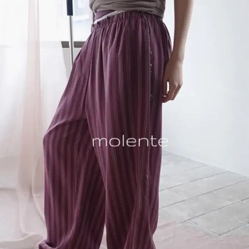 [BUNJANG] Morrent Linen Wide Pants / 모렌트 린넨 와이드팬츠