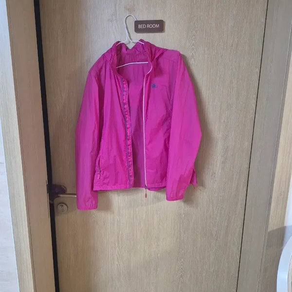 [BUNJANG] Kolon Sport Women's Windbreaker Jumper Pink / 코롱스포츠 바람막이 점퍼 핑크
