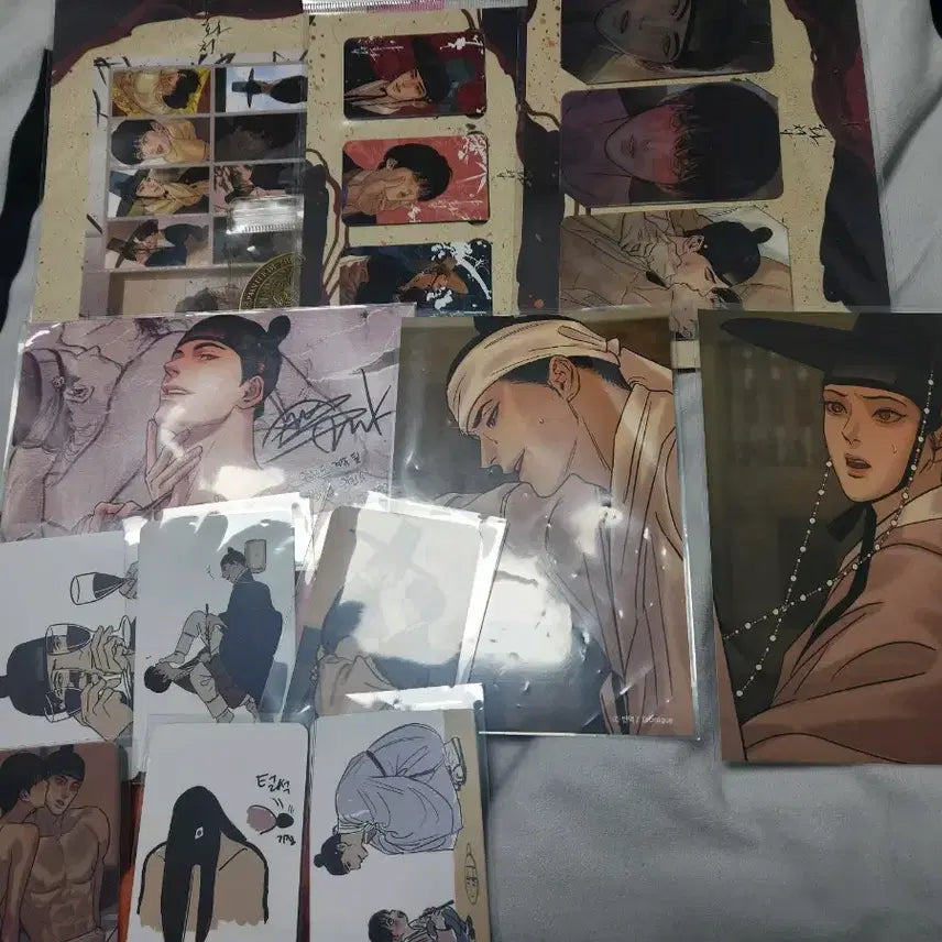 [BUNJANG] Yaseong's Tale (Yahua Cheop) Tunik Collection Lenticular Photocard Stamp Coin Set / 야화첩 투니크 콜카 마그넷 포토카드 우표 주화 세트 신분반전 프박사진