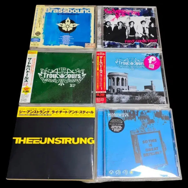 [BUNJANG] Post-Punk / Garage Rock Revival CD Collection (6 CDs) / 포스트펑크 / 개러지록 리바이벌 6종 CD PostPunk Garage