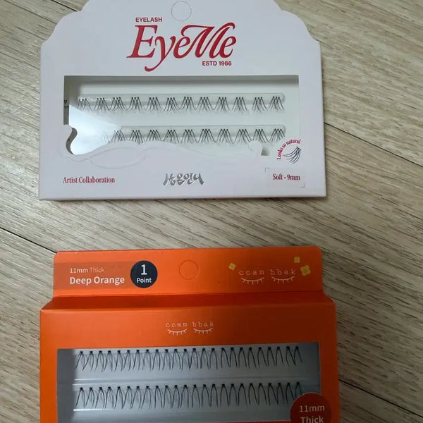 [BUNJANG] Aimi x Sangeunni 9mm & 11mm Eyelashes Set / 새상품) 아이미x상은언니 9mm속눈썹+깜빡속눈썹 11mm