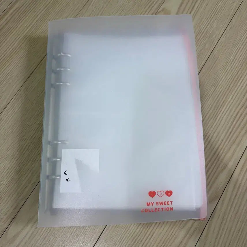 [BUNJANG] A6 6-Ring Binder Sticker File Holder / A6 육공 파일 스티커 파일 보관 파일