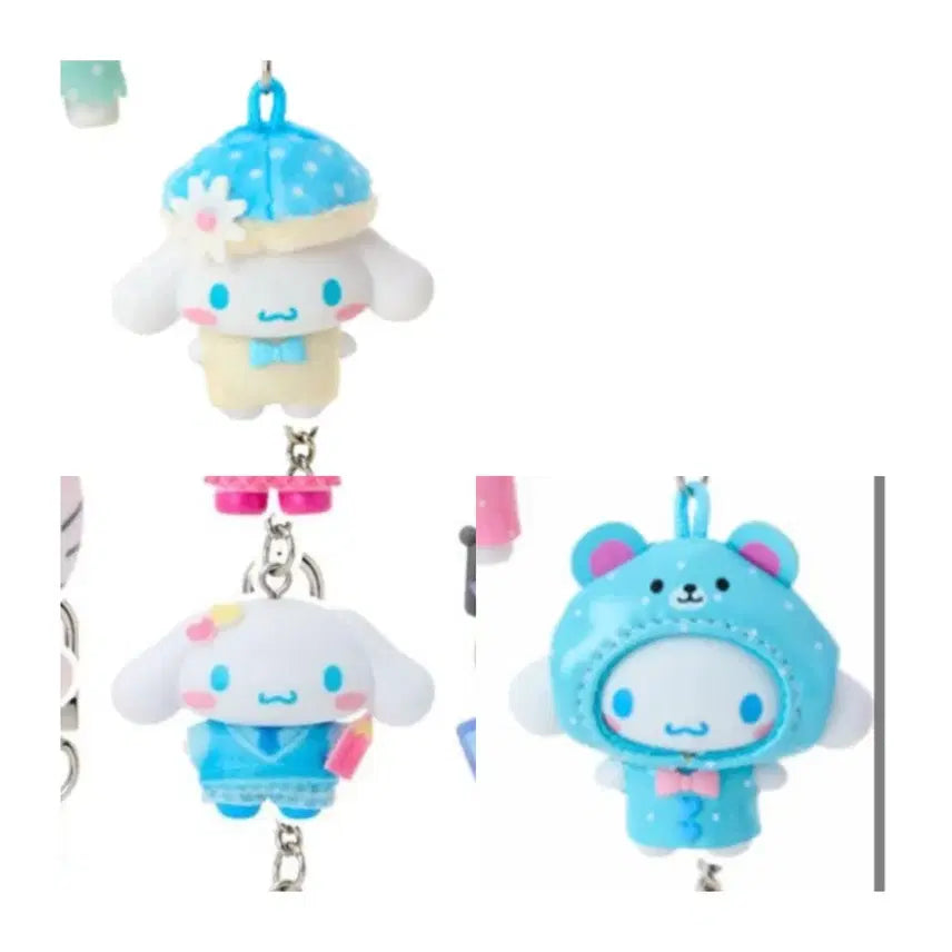 [BUNJANG] Sanrio Chibi-Tomo Series 4 Cinnamoroll Set (3 pieces) / 산리오 치비토모 4탄 시나모롤 3개 세트