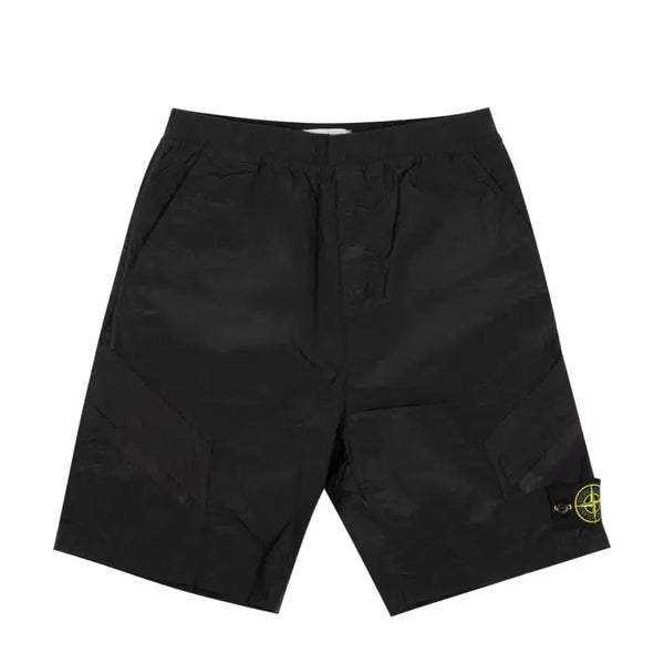 [BUNJANG] Stone Island Nylon Bermuda Shorts Black / 스톤아일랜드 버뮤다팬츠 정품 새상품