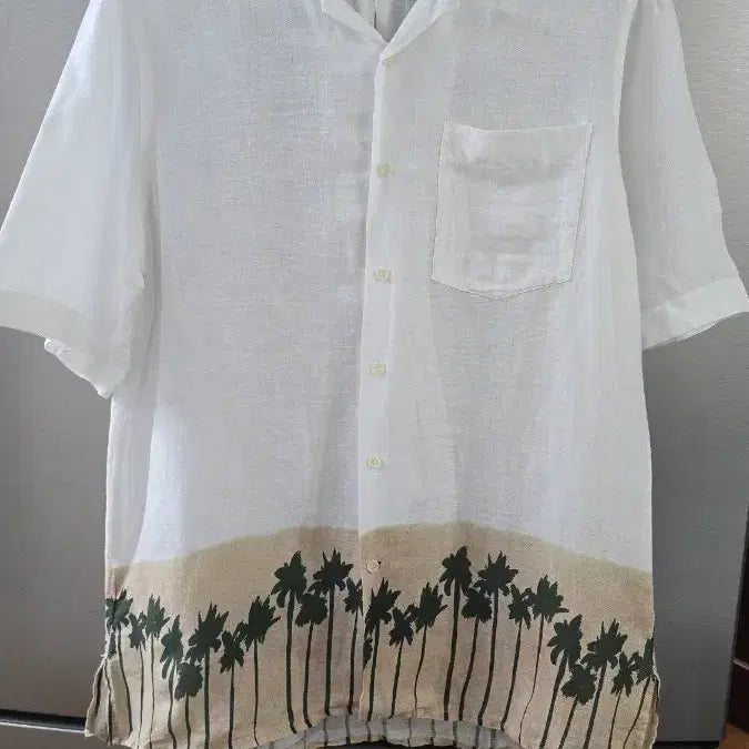 [BUNJANG] Osvaldo Trucchi Linen Shirt / [Osvaldo Trucchi] 오스발도 트루끼 린넨 셔츠