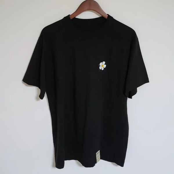 [BUNJANG] GRAVER Black Short Sleeve T-Shirt / GRAVER 그레이버 반팔티 티셔츠 블랙