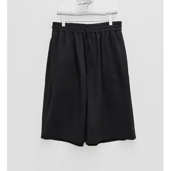 [BUNJANG] Youth Silk Nap Wide Shorts Black / [S] 유스 실크넵 와이드 반바지 블랙 Youth