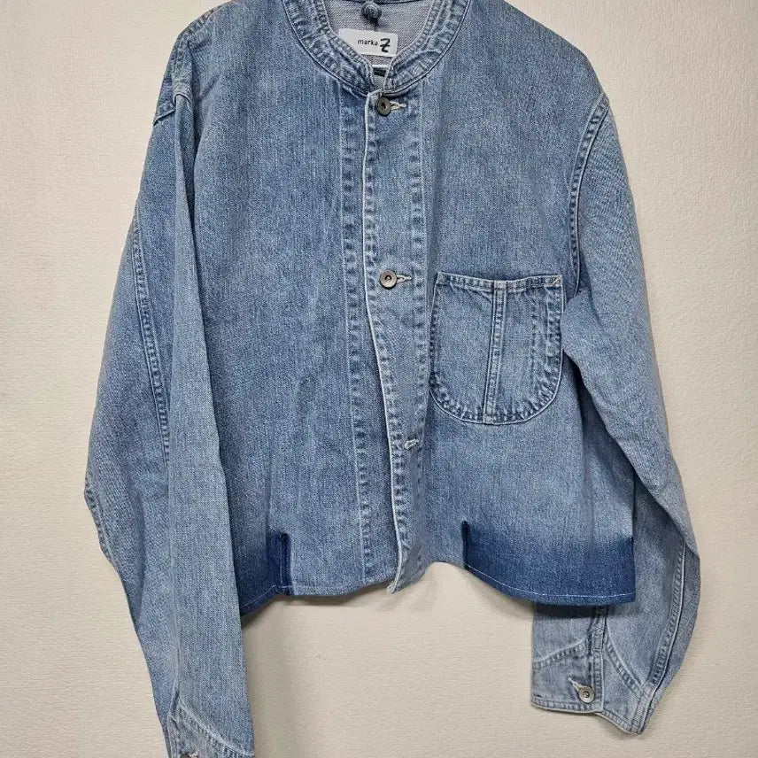 [BUNJANG] Marka China Collar Denim Jacket / marka 마카 마르카  청자켓 차이나
