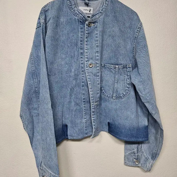 [BUNJANG] Marka China Collar Denim Jacket / marka 마카 마르카  청자켓 차이나