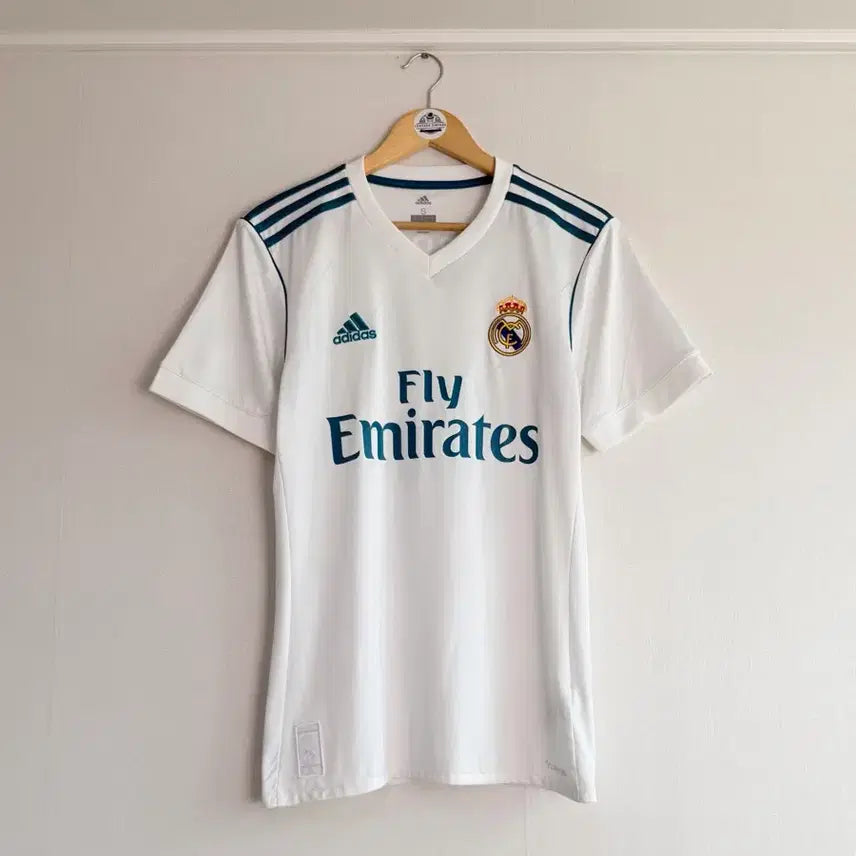 [BUNJANG] 17-18 Real Madrid Home Jersey Size S / 17-18 레알마드리드 홈