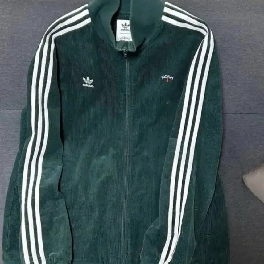 [BUNJANG] Adidas x Noah Corduroy Dark Green Track Top 5XL / [5XL] 아디다스 X 노아 코듀로이 다크그린 트랙탑