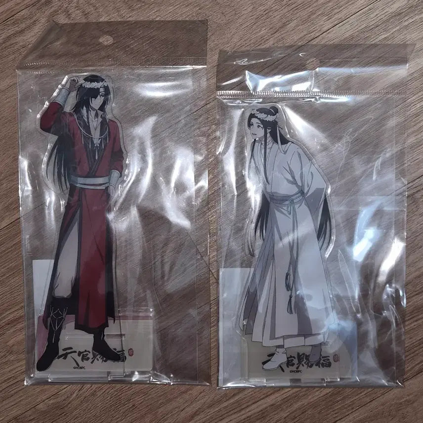 [BUNJANG] Heaven Official's Blessing (Tian Guan Ci Fu) Japanese Pop-up Store Flower Crown Acrylic Stand Set (Hua Cheng, Xie Lian) Bundle Set / 일괄) 천관사복 일본 팝업스토어 화관 아크릴스탠드 세트 화성 사련