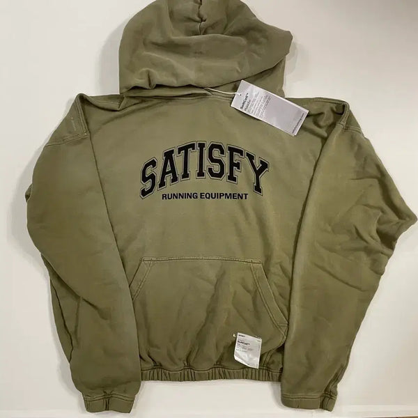 [BUNJANG] Satisfy Softshell Hood XL Military Olive / 새티스파이 스프트쉘 후드 XL 새살품 판매