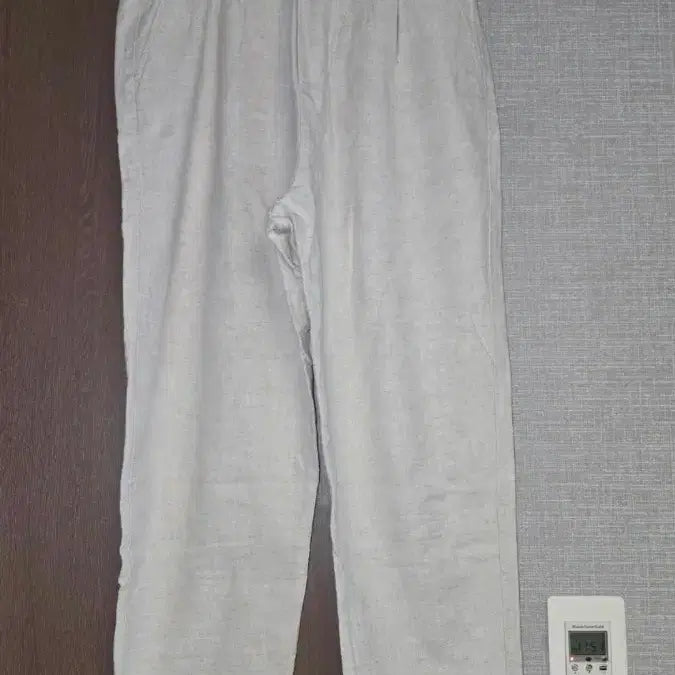 [BUNJANG] Linen Blend Pants Beige M Size / 린넨 팬츠 M사이즈, 여름 바지