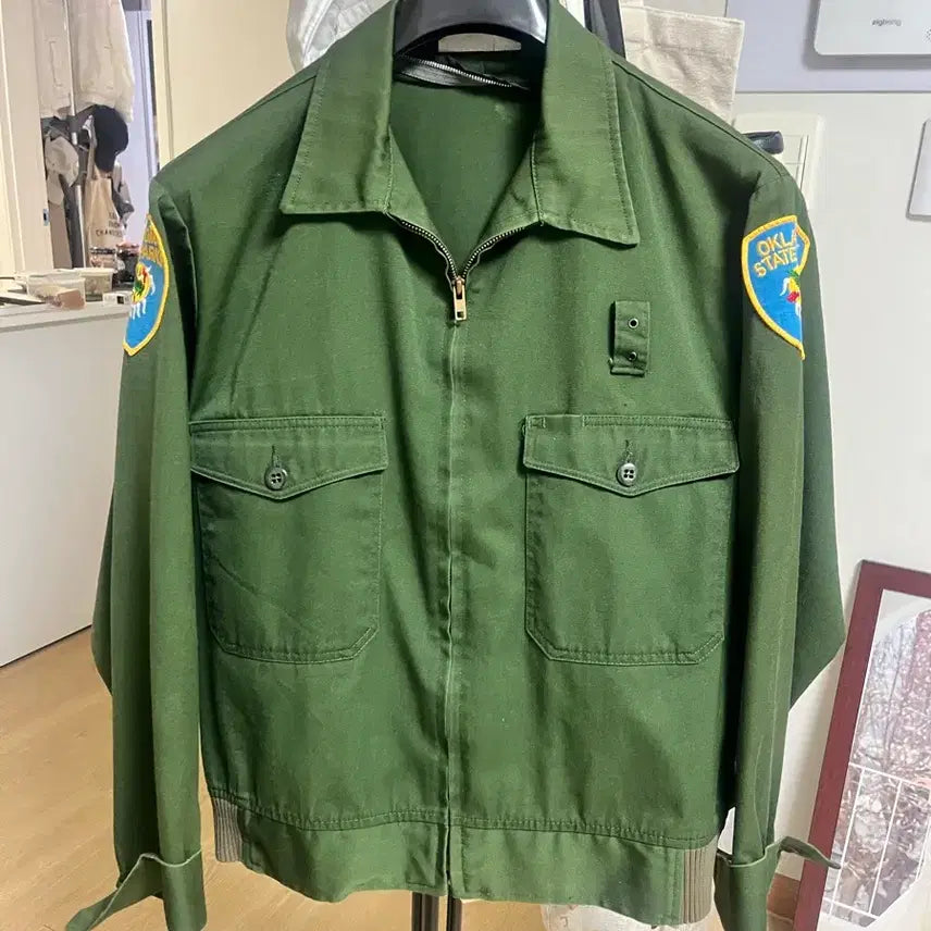 [BUNJANG] 70s American Vintage Oklahoma State Parks Jacket / 70s 아메리칸 빈티지 오클라호마 주립공원 자켓 100-105 사이즈