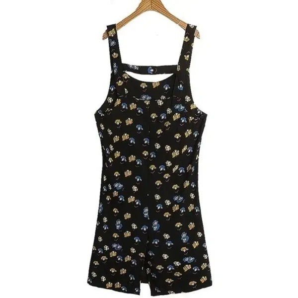 [BUNJANG] Black Shoulder Strap Dress / [새상품]감성 어깨 끈 원피스/블랙