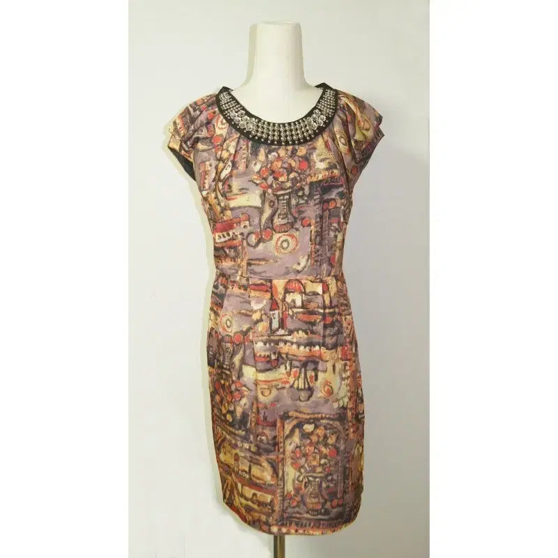 [BUNJANG] Luxury Slim Line Designer Dress / [새상품]수입 럭셔리 슬림라인 명품원피스