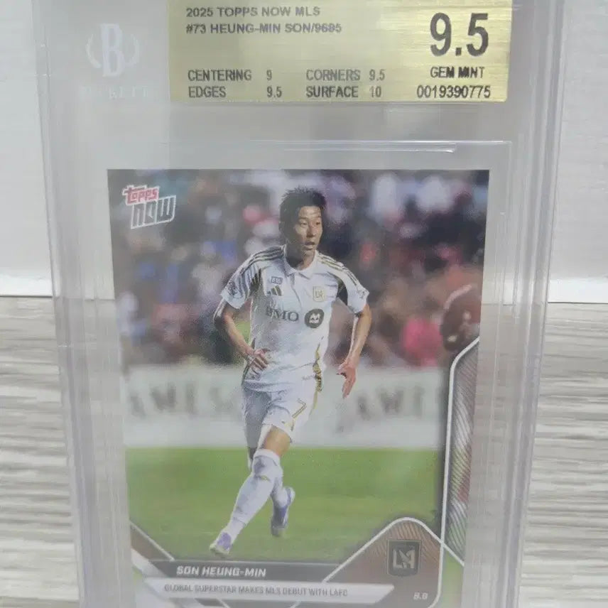[BUNJANG] Son Heung-min 2025 Topps Now MLS LAFC Debut Card (BGS 9.5) / BGS9.5 손흥민 2025 Topps Now MLS LAFC 데뷔카드