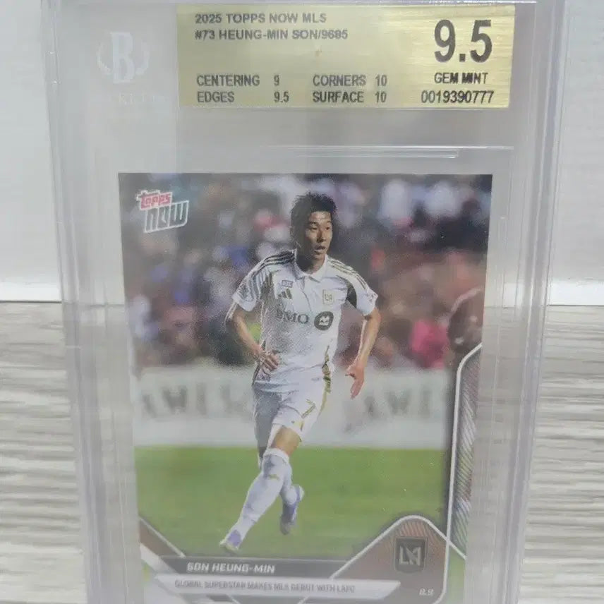 [BUNJANG] Son Heung-min 2025 Topps Now MLS LAFC Debut Card BGS 9.5 / BGS9.5 손흥민 2025 Topps Now MLS LAFC 데뷔카드