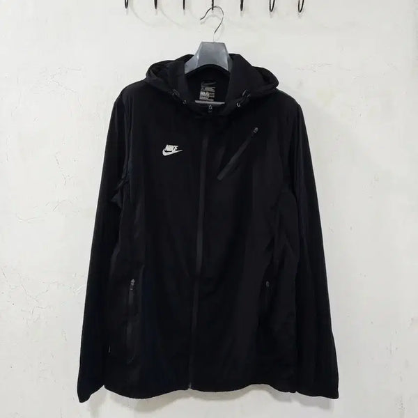 [BUNJANG] Nike Multi Swoosh Windbreaker XL Black / 나이키 멀티 스우시 바람막이 XL 블랙
