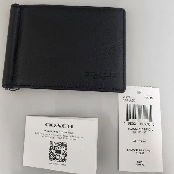 [BUNJANG] Coach CH090 Money Clip / 코치 머니클립