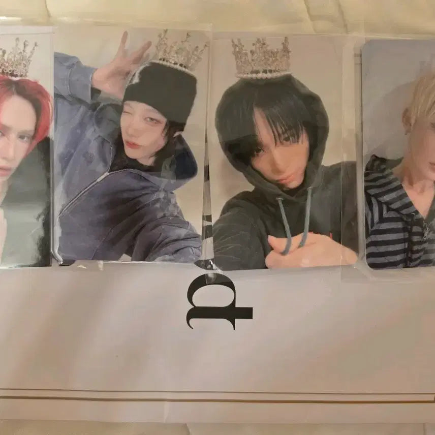 [BUNJANG] Xlov Crown POB Set Photocard / xlov 왕관미공포 세트