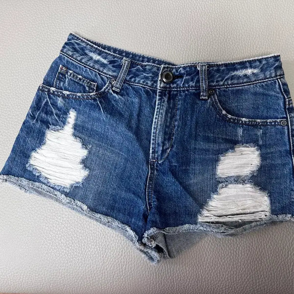 [BUNJANG] Distressed Denim Shorts / 청바지 숏팬츠