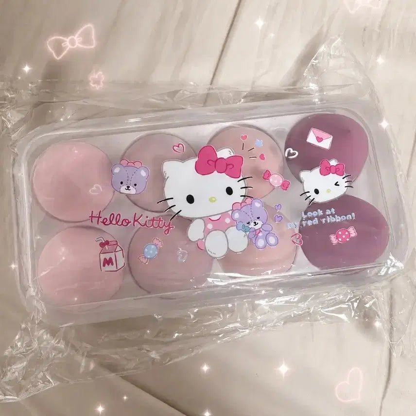 [BUNJANG] Hello Kitty 8-Piece Puff Set / 헬로키티 퍼프8종세트