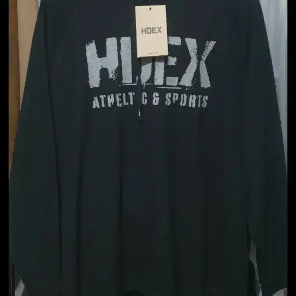 [BUNJANG] HDEX Waffle Hoodie T-Shirt, Size L, New / HDEX 와플 후드 티셔츠 L 새상품