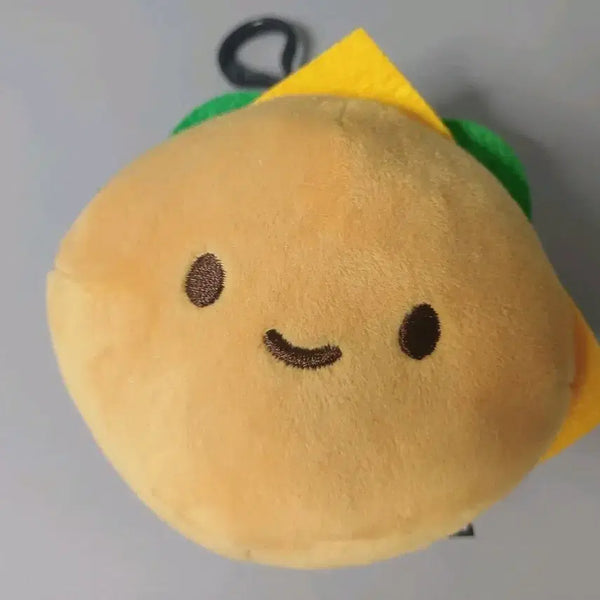 [BUNJANG] Hamburger Plush Keychain / 햄버거 키링 인형